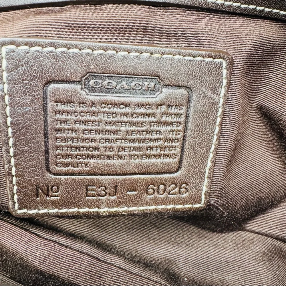 Coach Vintage Signature Soho Hobo Shoulder Bag. Iconic Coach 